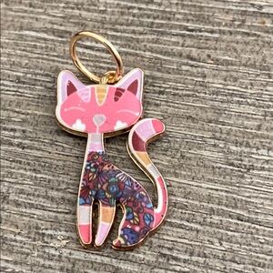 5/$10❤️❤️❤️NEW Colorful Cat Charm Pendant
